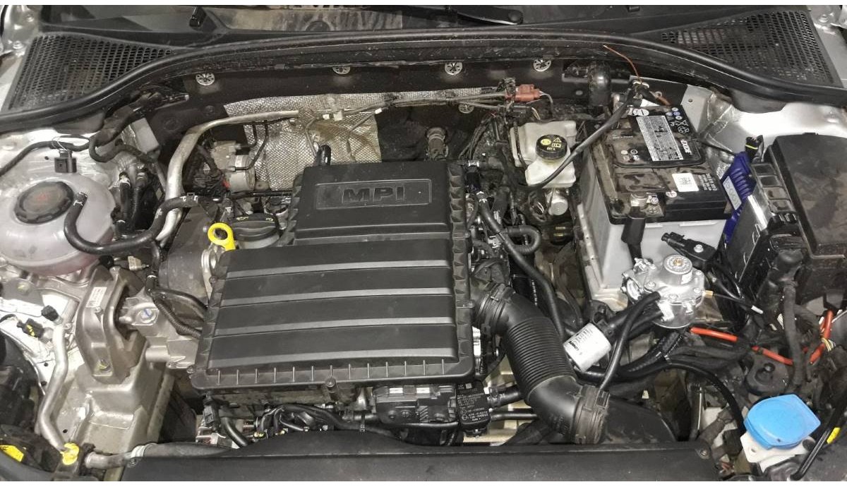 Установка ГБО на Skoda Octavia 1.6 MPI 2019