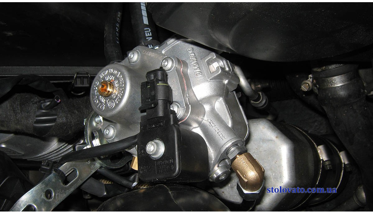 Установка ГБО на AUDI A6 2.6 1996