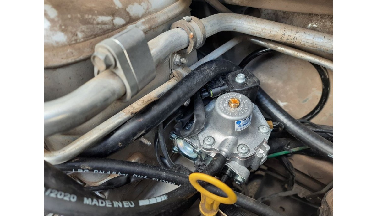 Установка ГБО на Renault Logan MCV 2011 1.6