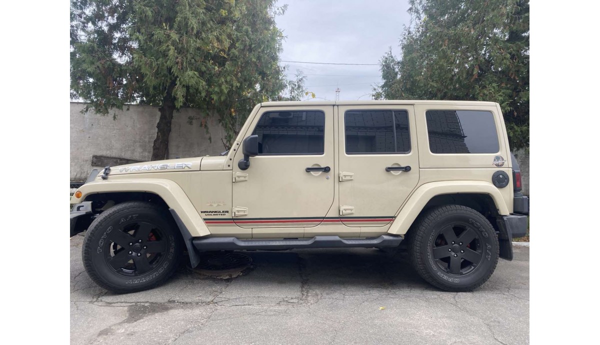 Установка ГБО на JEEP WRANGLER 3.8 2011