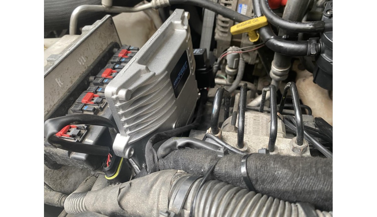Установка ГБО на JEEP WRANGLER 3.8 2011