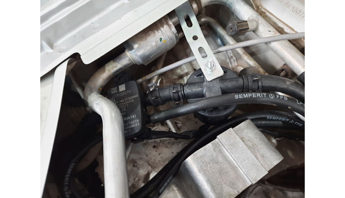 Установка ГБО на Renault Logan MCV 2011 1.6