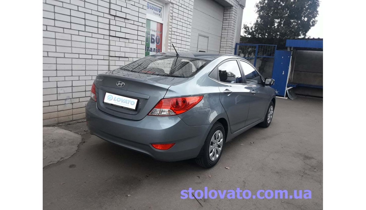 Установка ГБО на Hyundai Accent 1.4 2019
