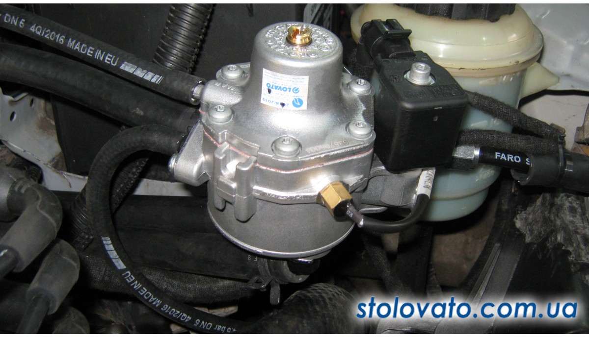 Установка ГБО на Chevrolet Aveo 1.6 2008