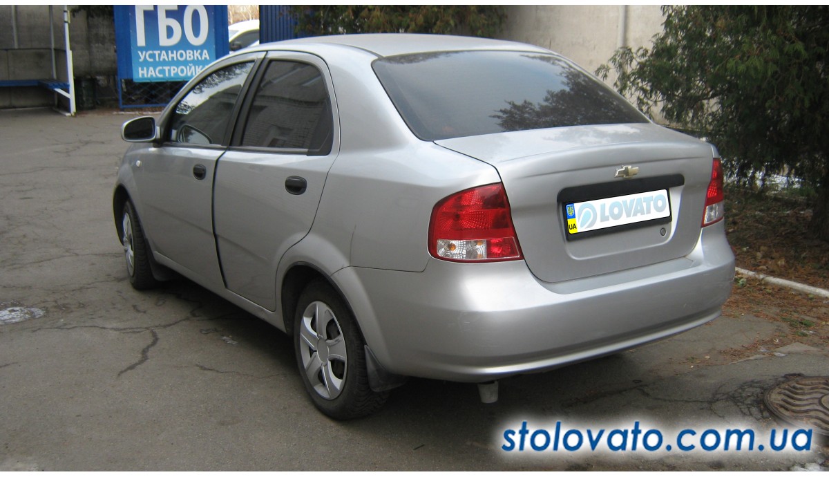 Установка ГБО на Chevrolet Aveo 1.6 2008