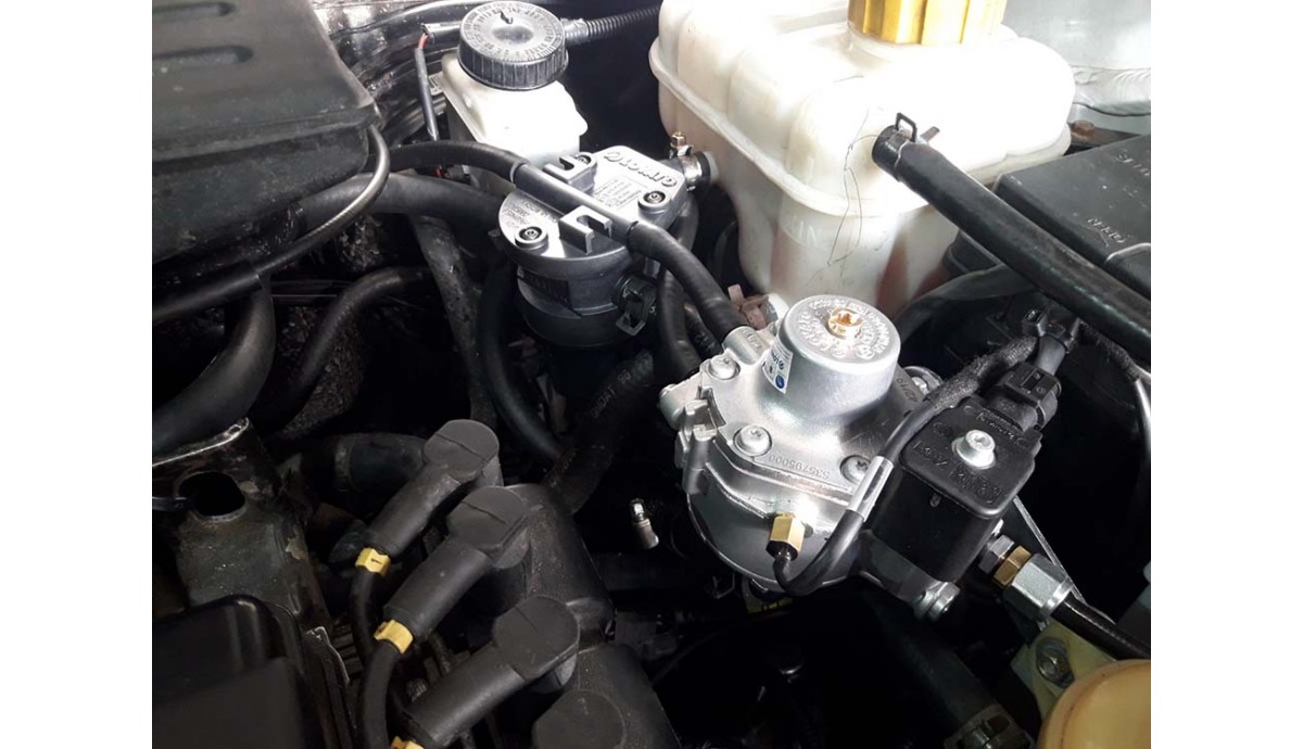 Установка ГБО на Daewoo Nubira 1.8 2006