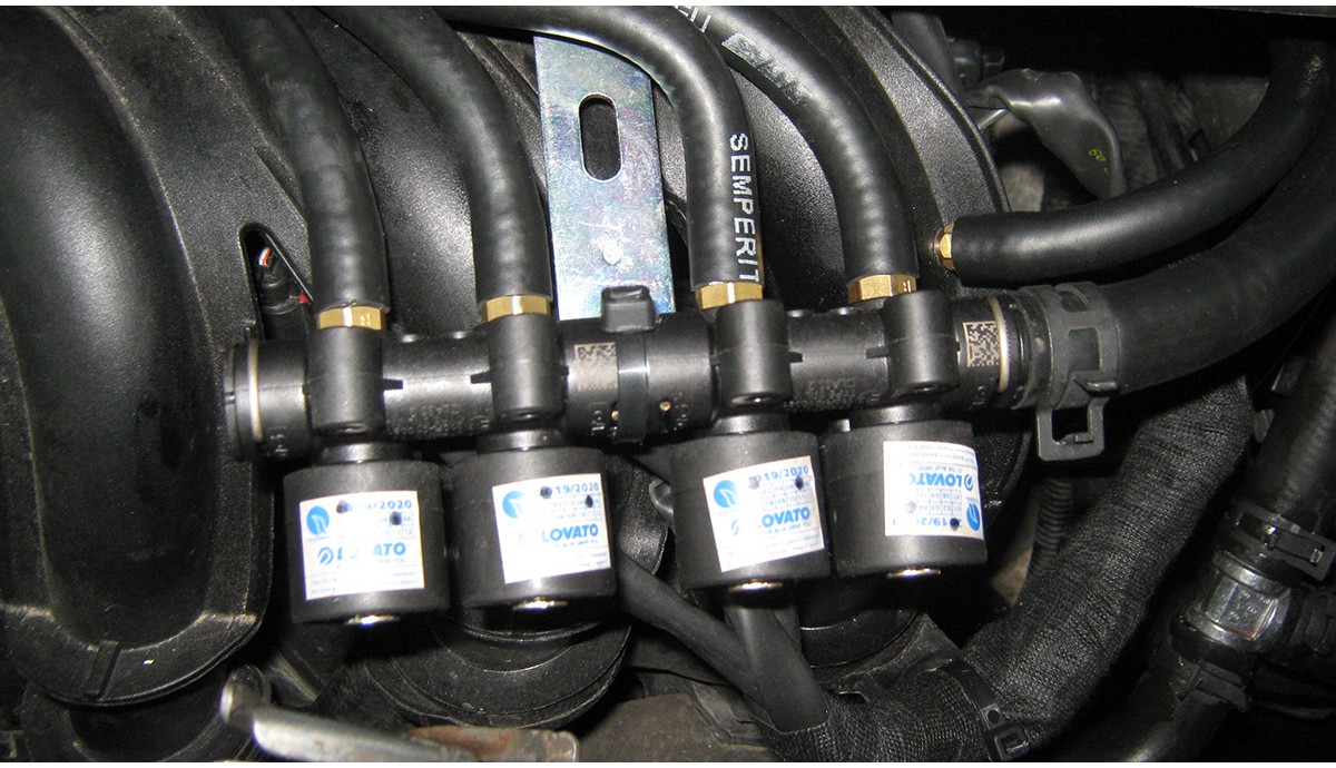 Установка ГБО на FORD FIESTA 1.4 2007