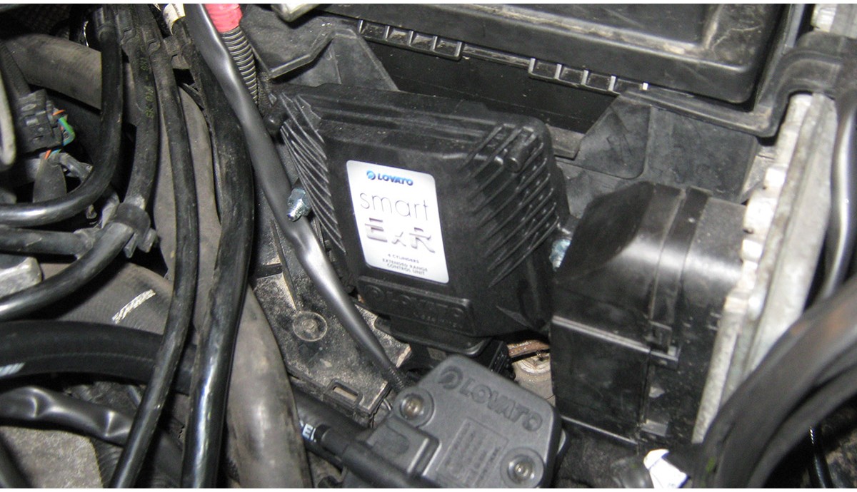 Установка ГБО на FORD FIESTA 1.4 2007