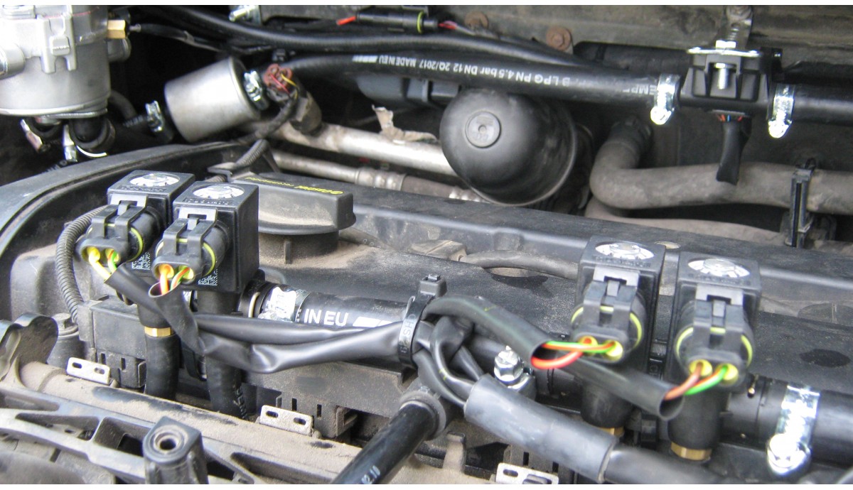 Установка ГБО на Ford Foсus 1,6 2010