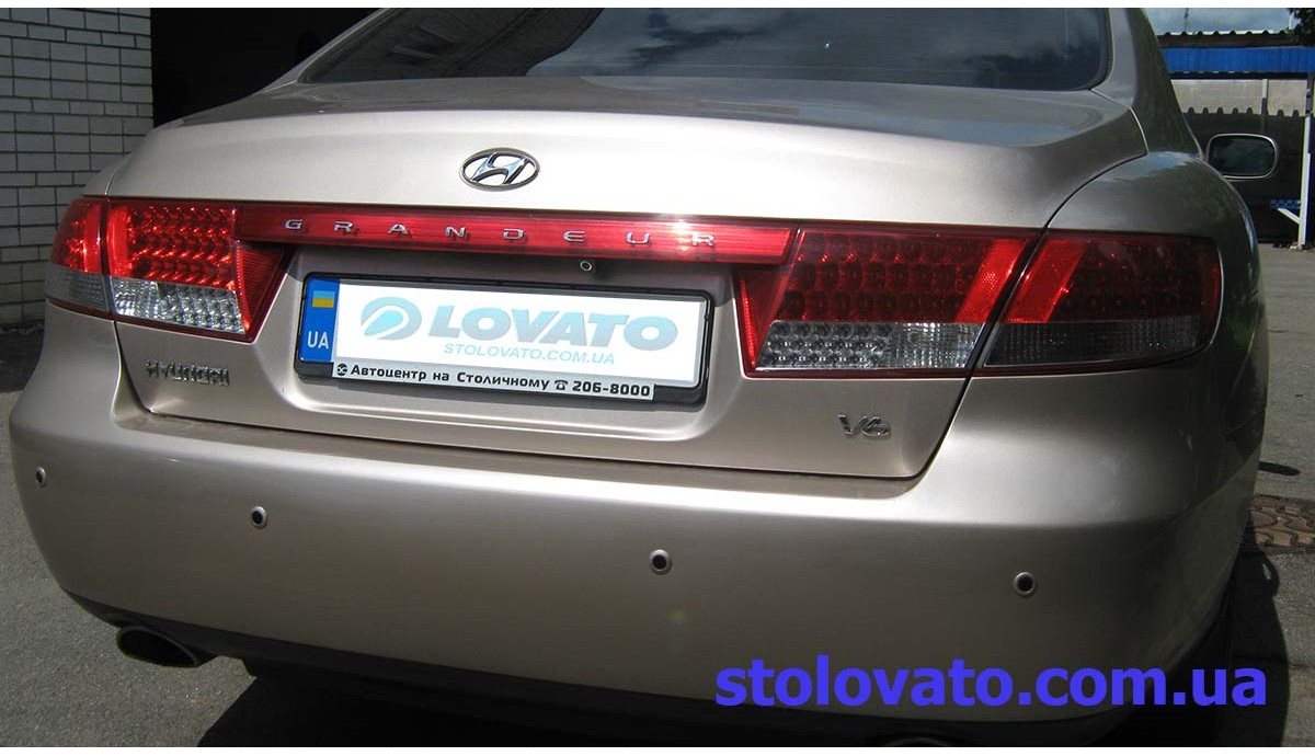 Установка ГБО на Hyundai Grandeur 3.3 2008