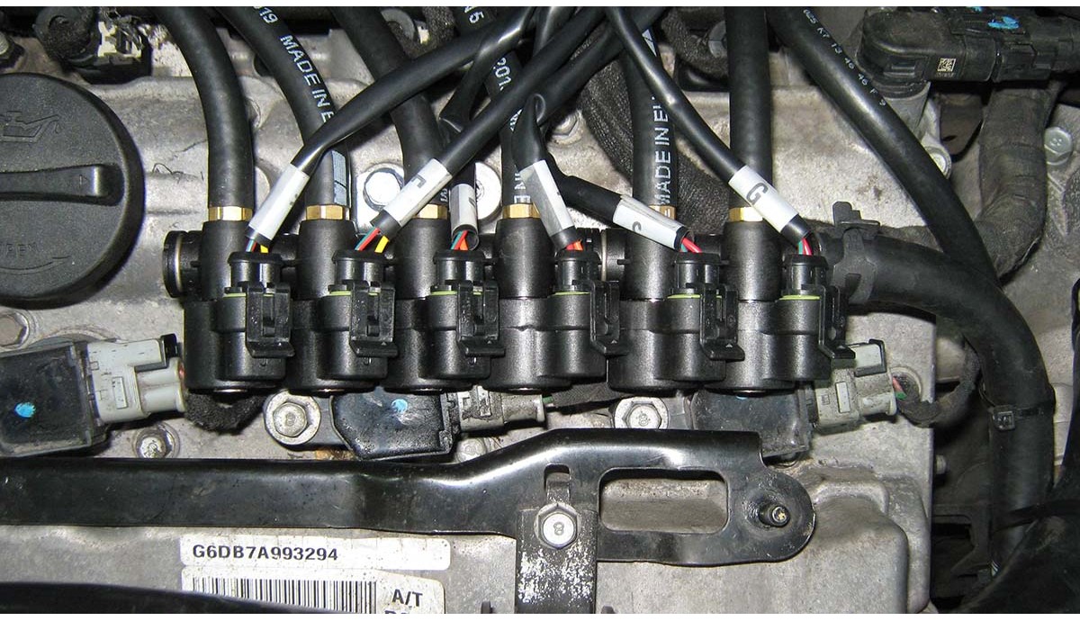 Установка ГБО на Hyundai Grandeur 3.3 2008