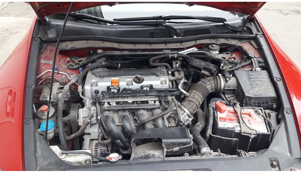 Установка ГБО на Honda Accord Coupe 2.4 2012