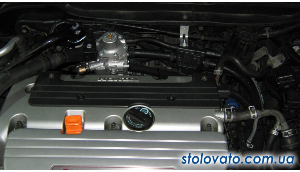 Установка ГБО на Honda Accord 2.4 2008