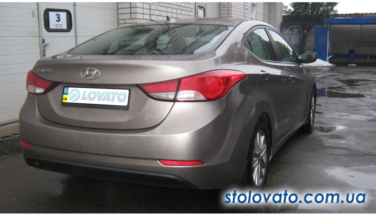 Установка ГБО на Hyundai Elantra 1,8 2013
