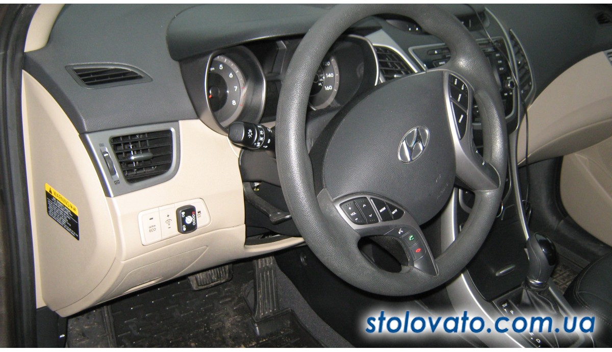 Установка ГБО на Hyundai Elantra 1,8 2013