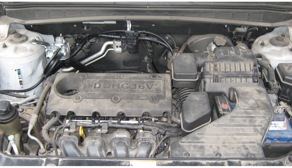 Установка ГБО на Hyundai Santa Fe 2.4 2010