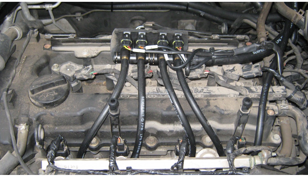 Установка ГБО на Hyundai Santa Fe 2.4 2010