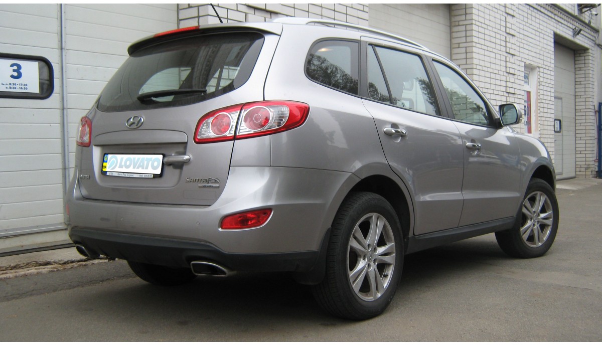 Установка ГБО на Hyundai Santa Fe 2.4 2010
