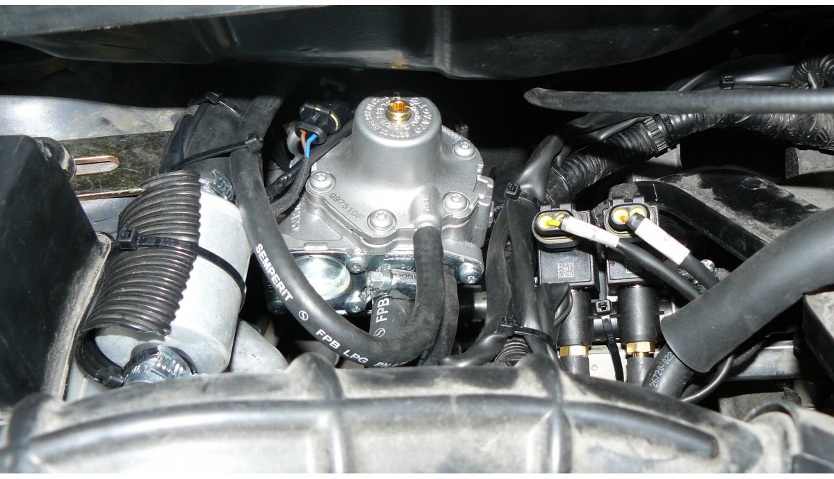 Установка ГБО на Hyundai i10 1.1