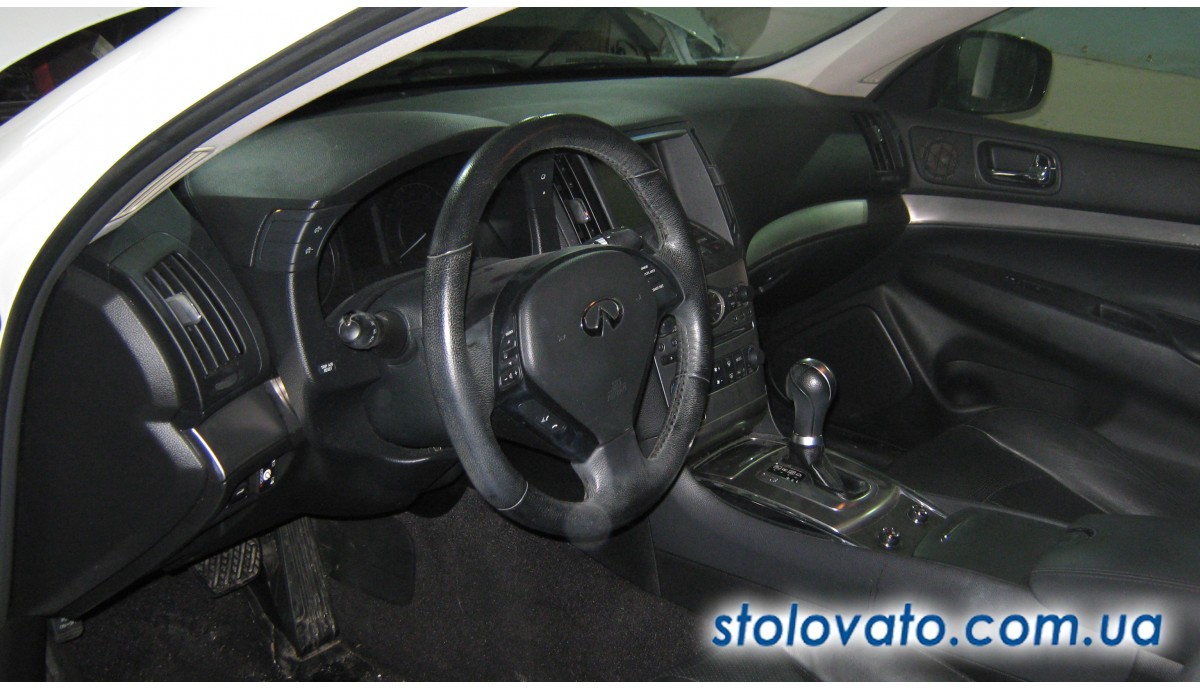 Установка ГБО на Infiniti G 25 2.5 2012
