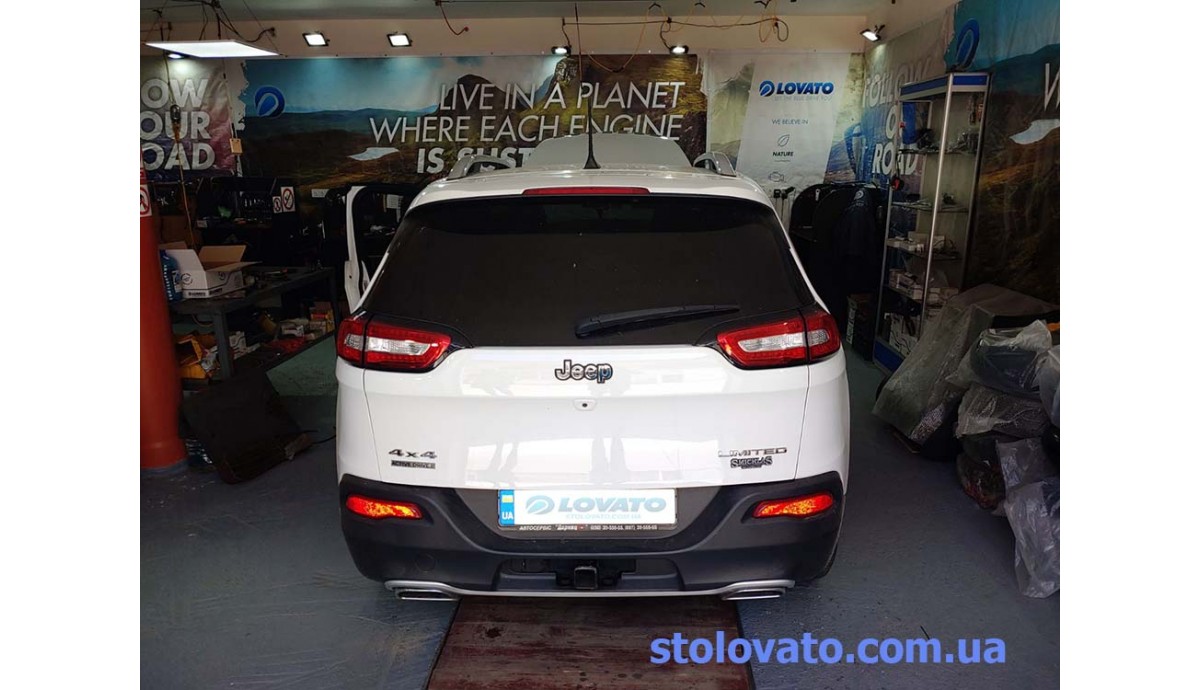 Установка ГБО на JEEP CHEROKEE 3.2