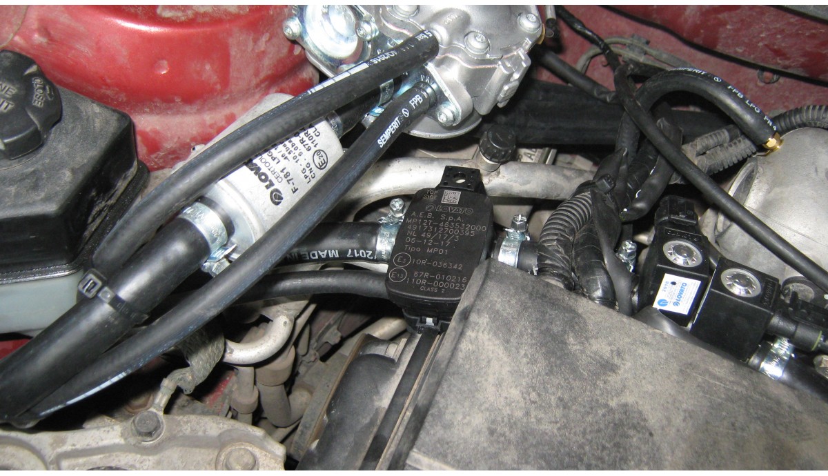 Установка ГБО на Kia Rio 1.4 2005