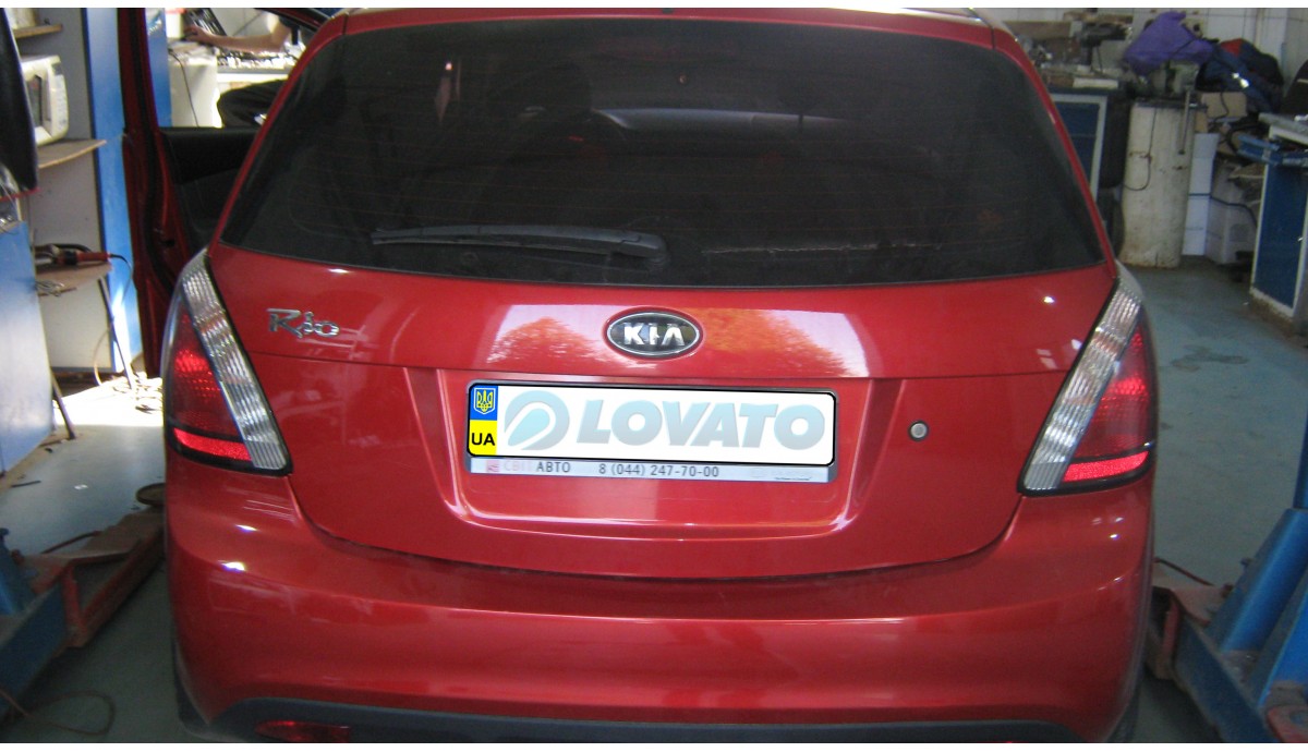 Установка ГБО на Kia Rio 1.4 2005