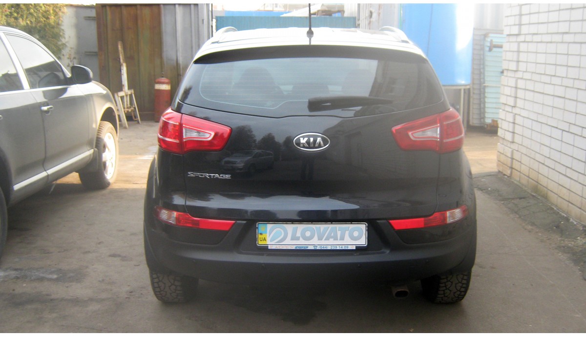 Установка ГБО на Kia Sportage 2.0 2011