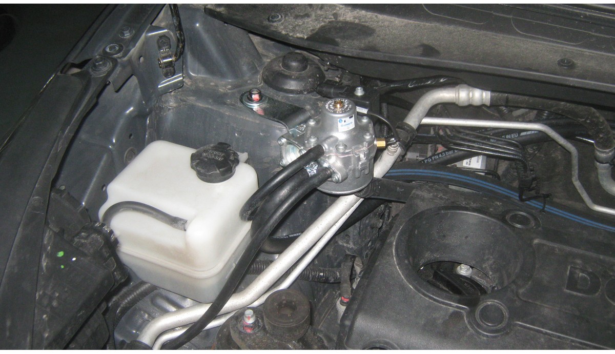 Установка ГБО на Kia Sportage 2.0 2011