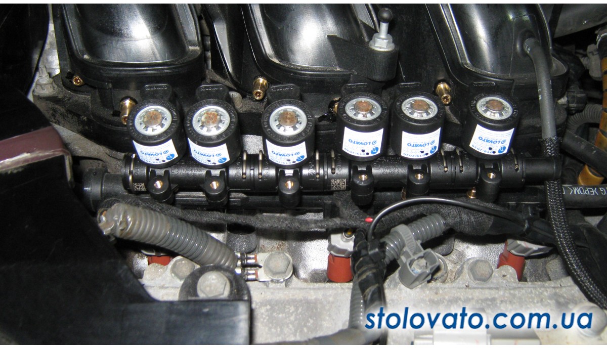 Установка ГБО на Lexus ES 350 3.5 2007