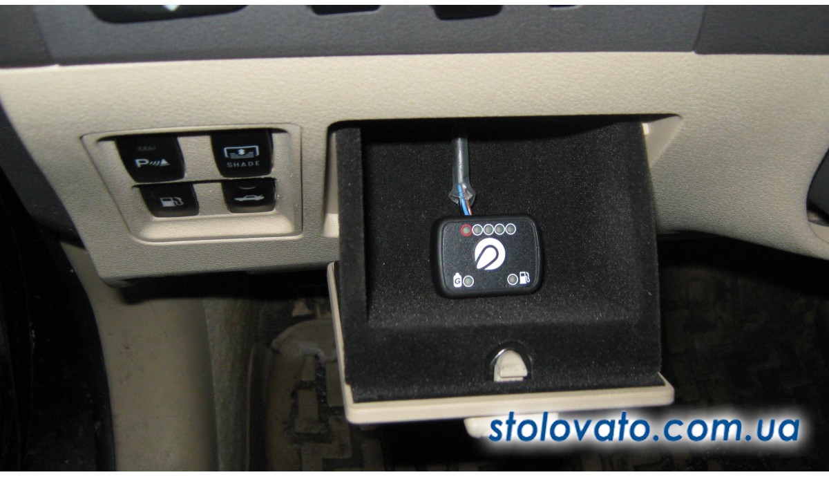 Установка ГБО на Lexus ES 350 3.5 2007