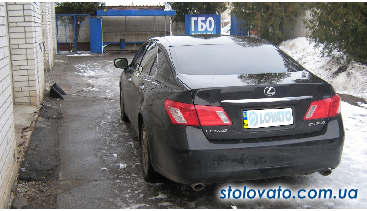 Установка ГБО на Lexus ES 350 3.5 2007