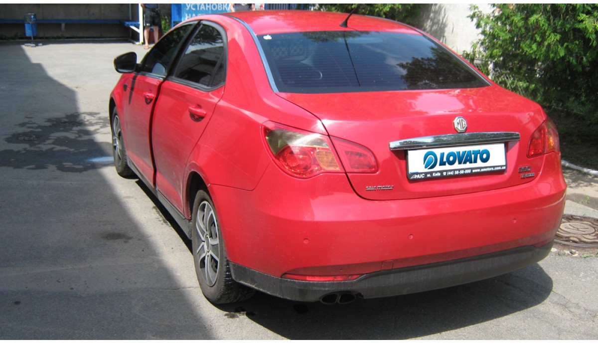 Установка ГБО на MG550 1.8, 2012