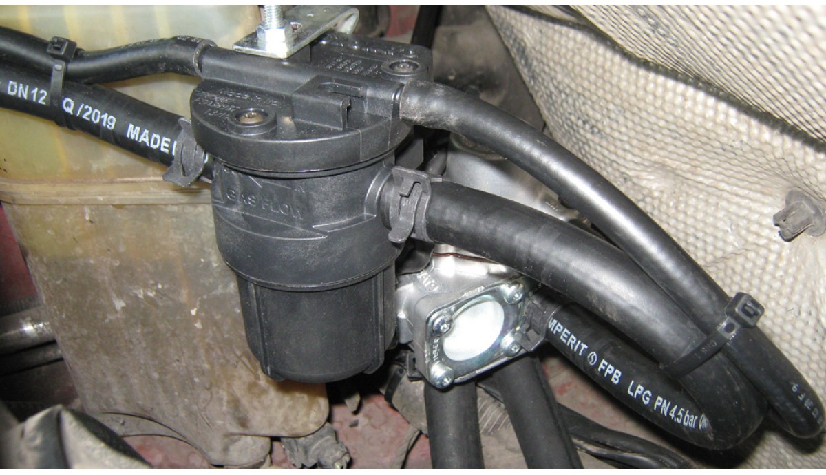 Установка ГБО на MG550 1.8, 2012