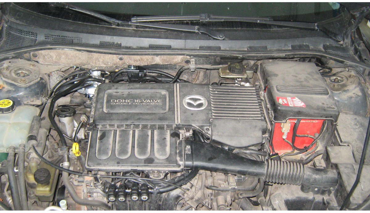 Установка ГБО на MAZDA 3 1.6 2008 