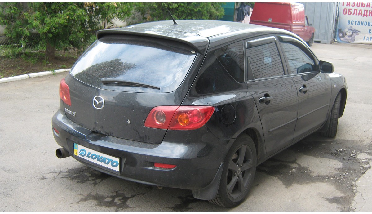 Установка ГБО на MAZDA 3 1.6 2008 