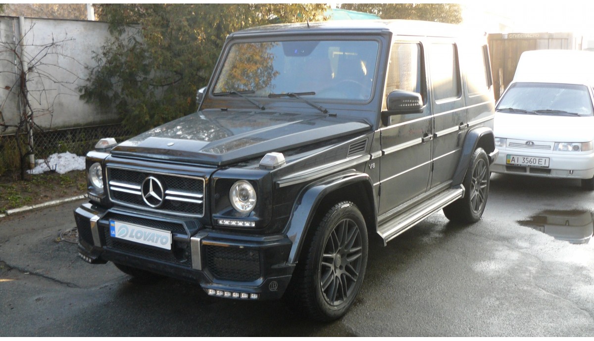 Установка ГБО на Mercedes-Benz G500 5.0 2003  