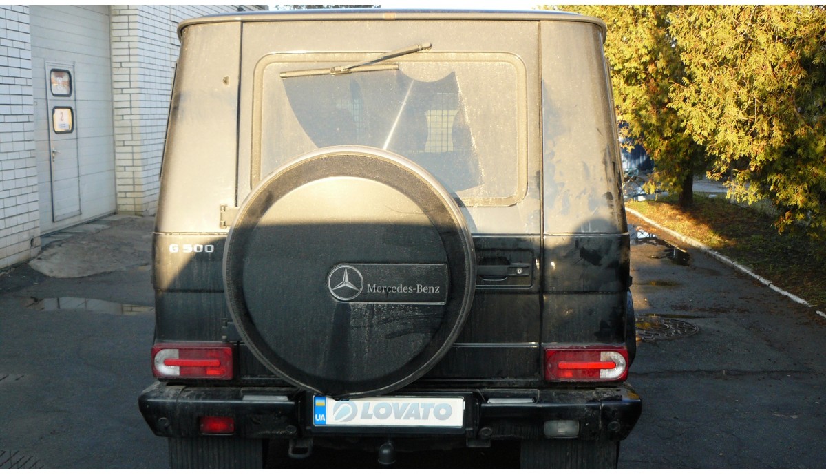Установка ГБО на Mercedes-Benz G500 5.0 2003  