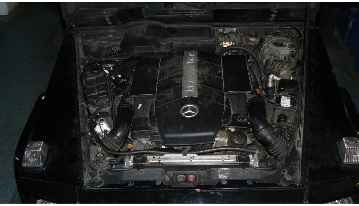 Установка ГБО на Mercedes-Benz G500 5.0 2003  