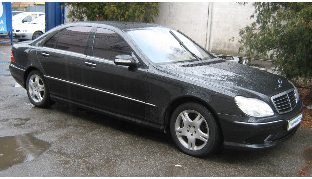 Установка ГБО на Merсedes-Benz S500 5.5 2002