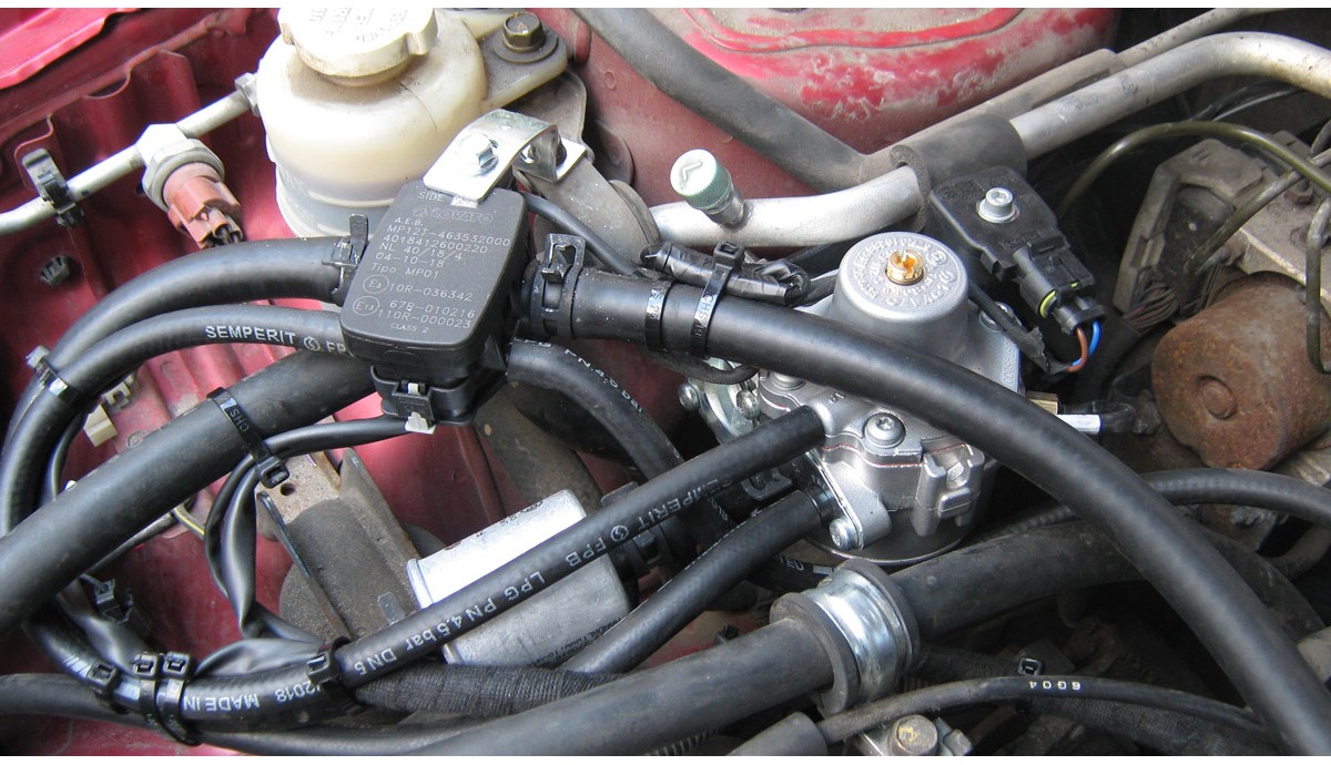 Установка ГБО на Mitsubishi Lancer 1.6 2006