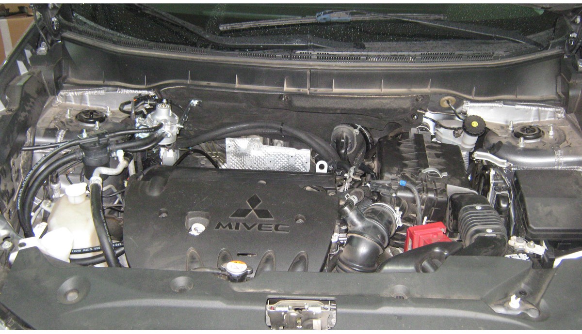 Установка ГБО на Mitsubishi ASX 1.6 2014