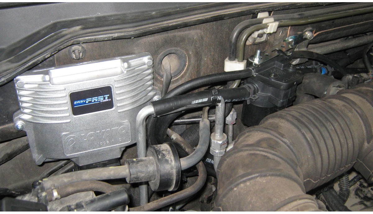 Установка ГБО на Mitsubishi Pajero Wagon 3.0 2010