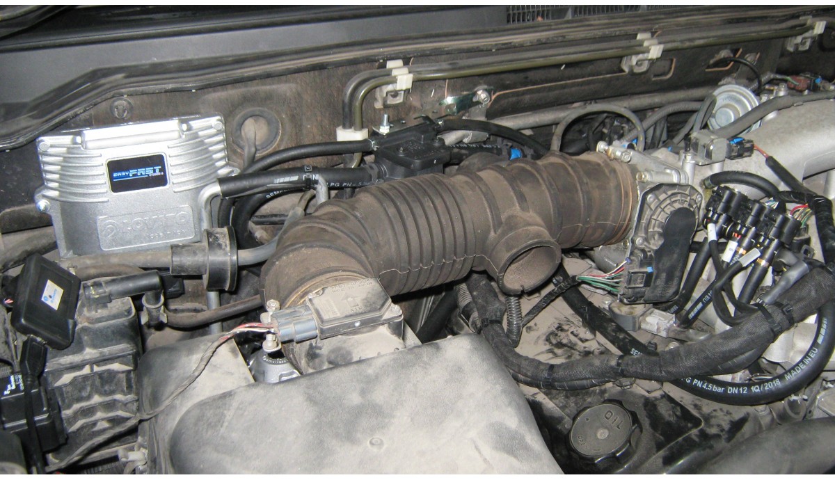 Установка ГБО на Mitsubishi Pajero Wagon 3.0 2010