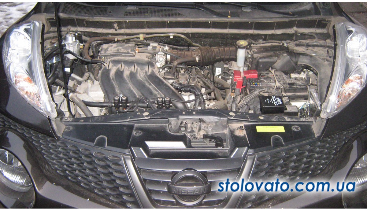 Установка ГБО на Nissan Juke 1.6 2012 