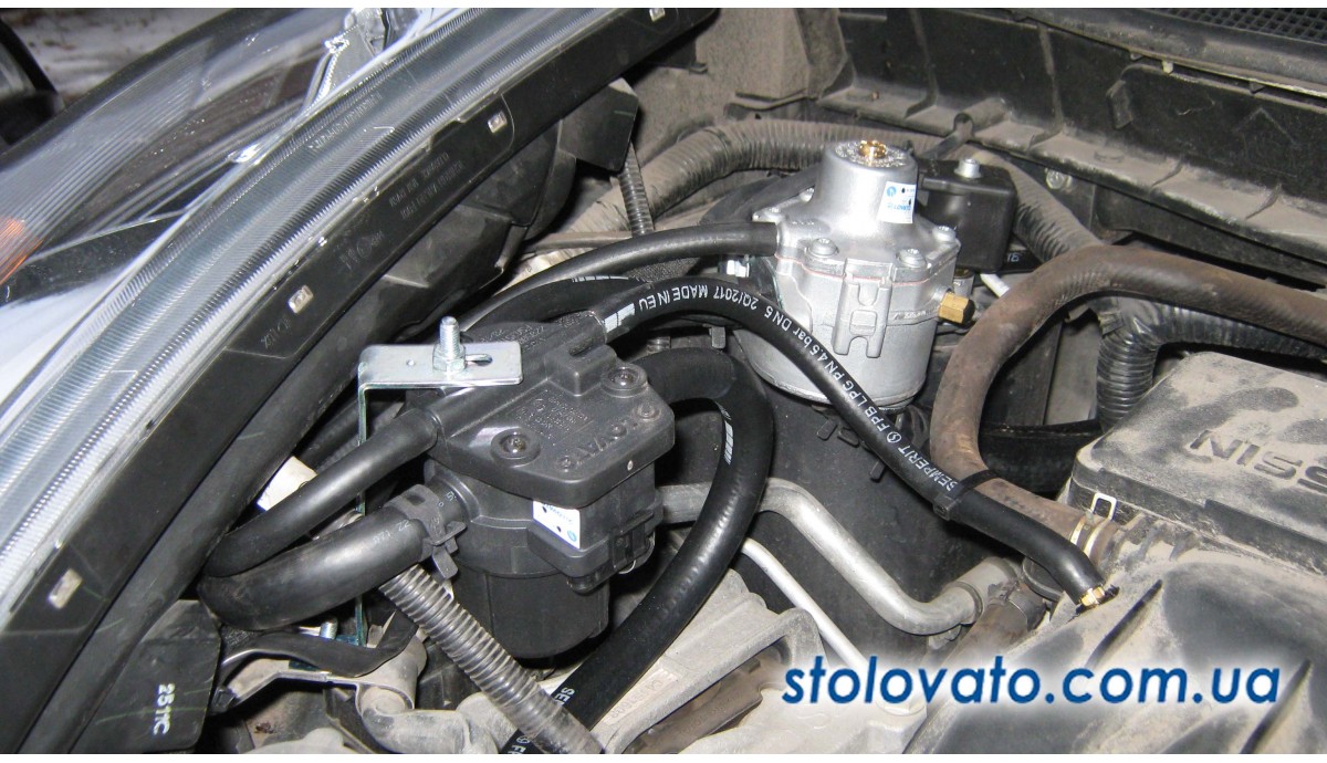 Установка ГБО на Nissan Juke 1.6 2012 