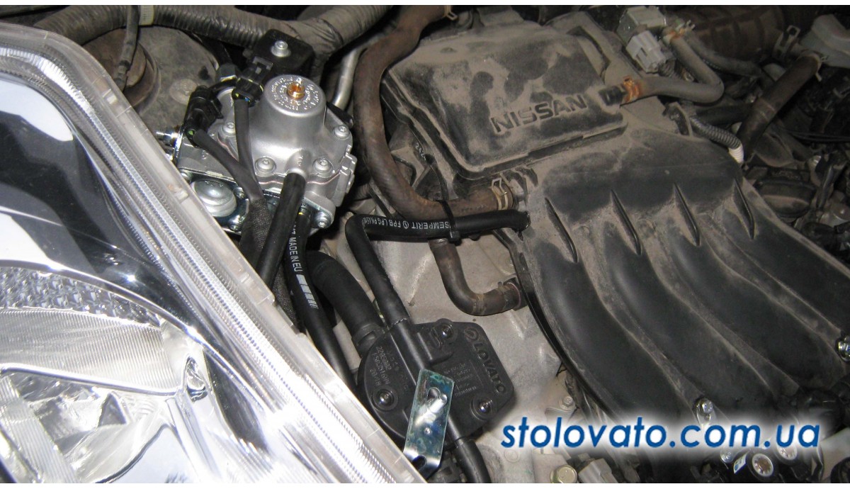 Установка ГБО на Nissan Juke 1.6 2012 