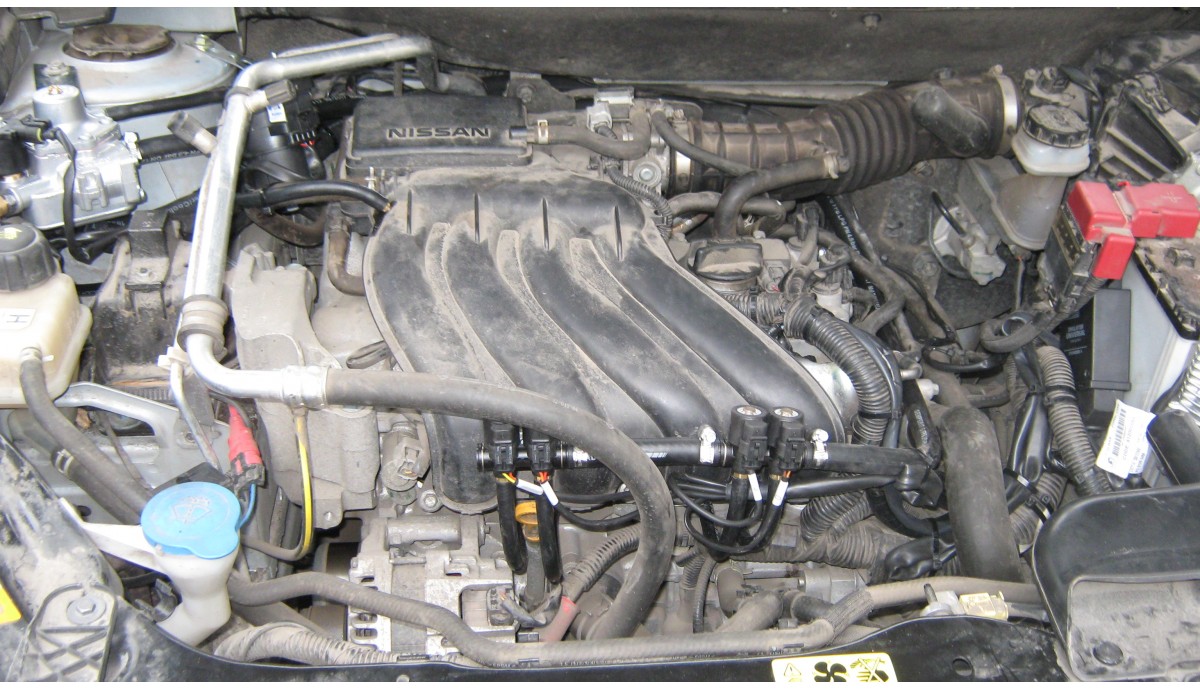 Установка ГБО на Nissan Qashqai 1.6 2009