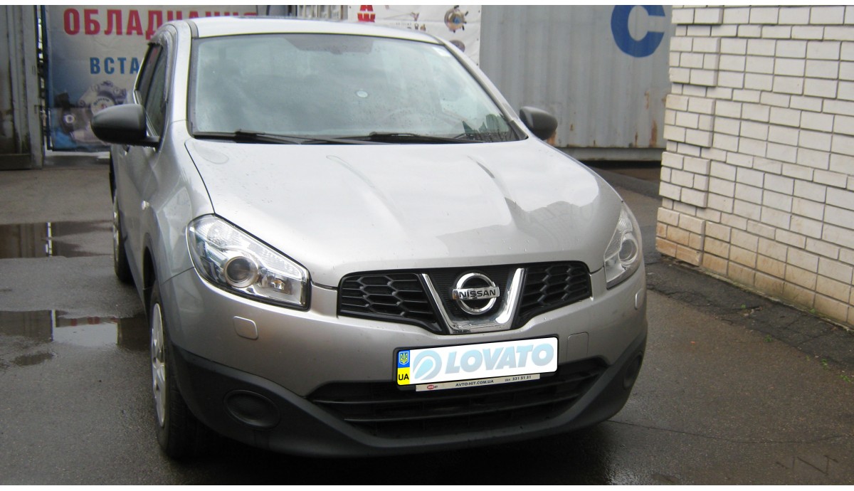Установка ГБО на Nissan Qashqai 1.6 2009