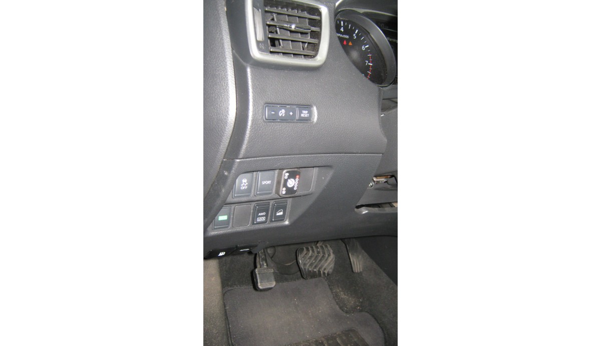 Установка ГБО на Nissan Rogue 2.5 2014